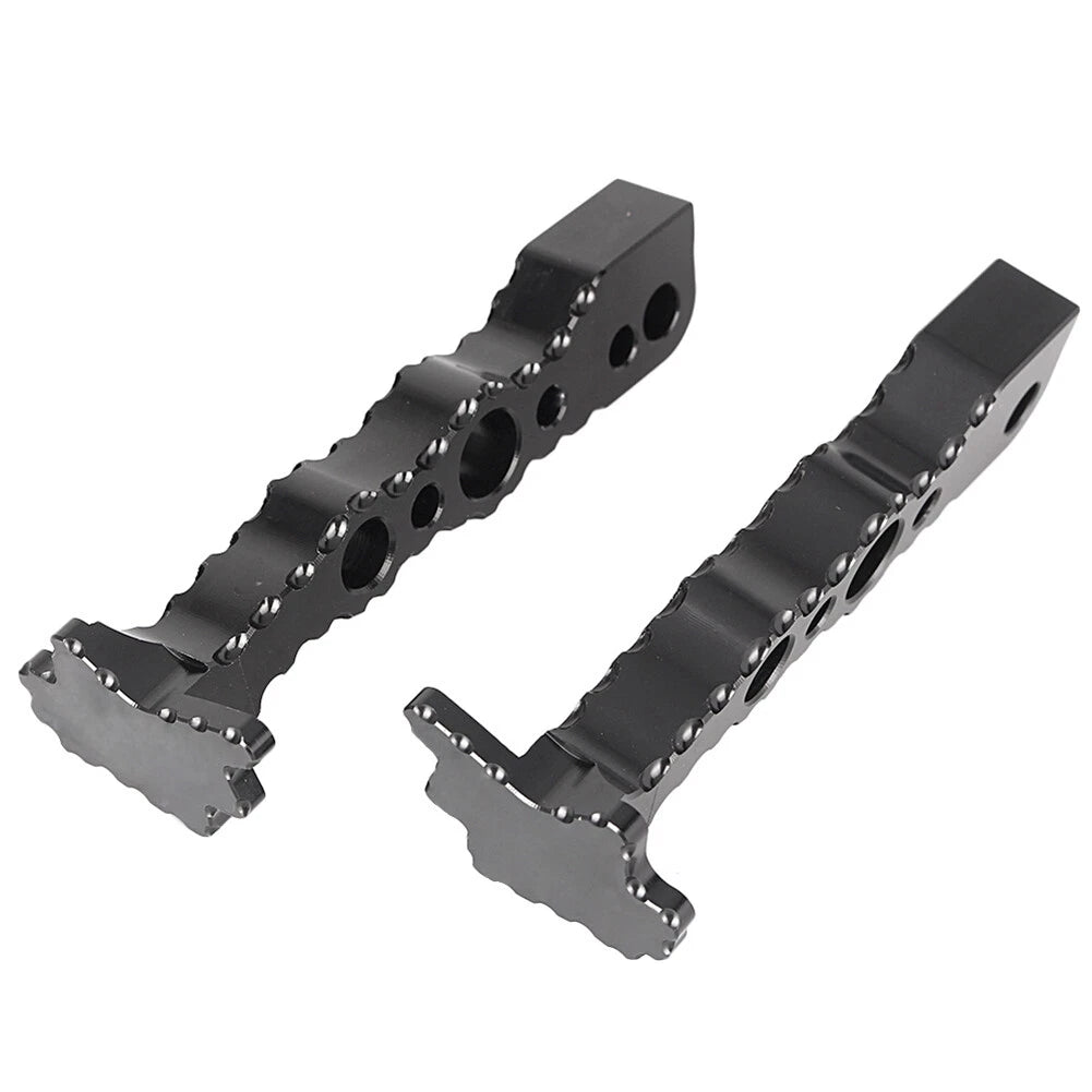 2 x Rear Foot pegs Footrests Black Fit Suzuki Hayabusa GSX1300R 2008-2017 Motor