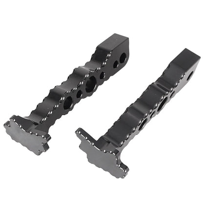 2 x Rear Foot pegs Footrests Black Fit Suzuki Hayabusa GSX1300R 2008-2017 Motor