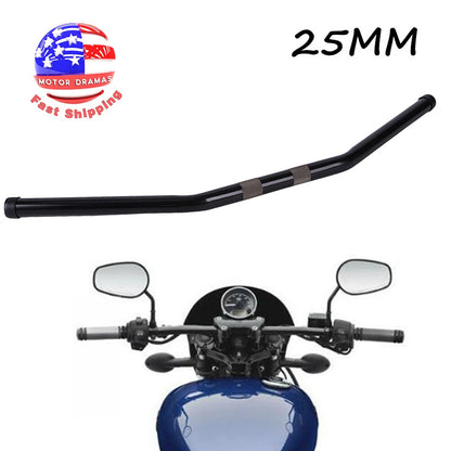 1" Drag Bar Handlebar 1 Inch 25mm Handle Bars For Honda Harley Sportster Custom