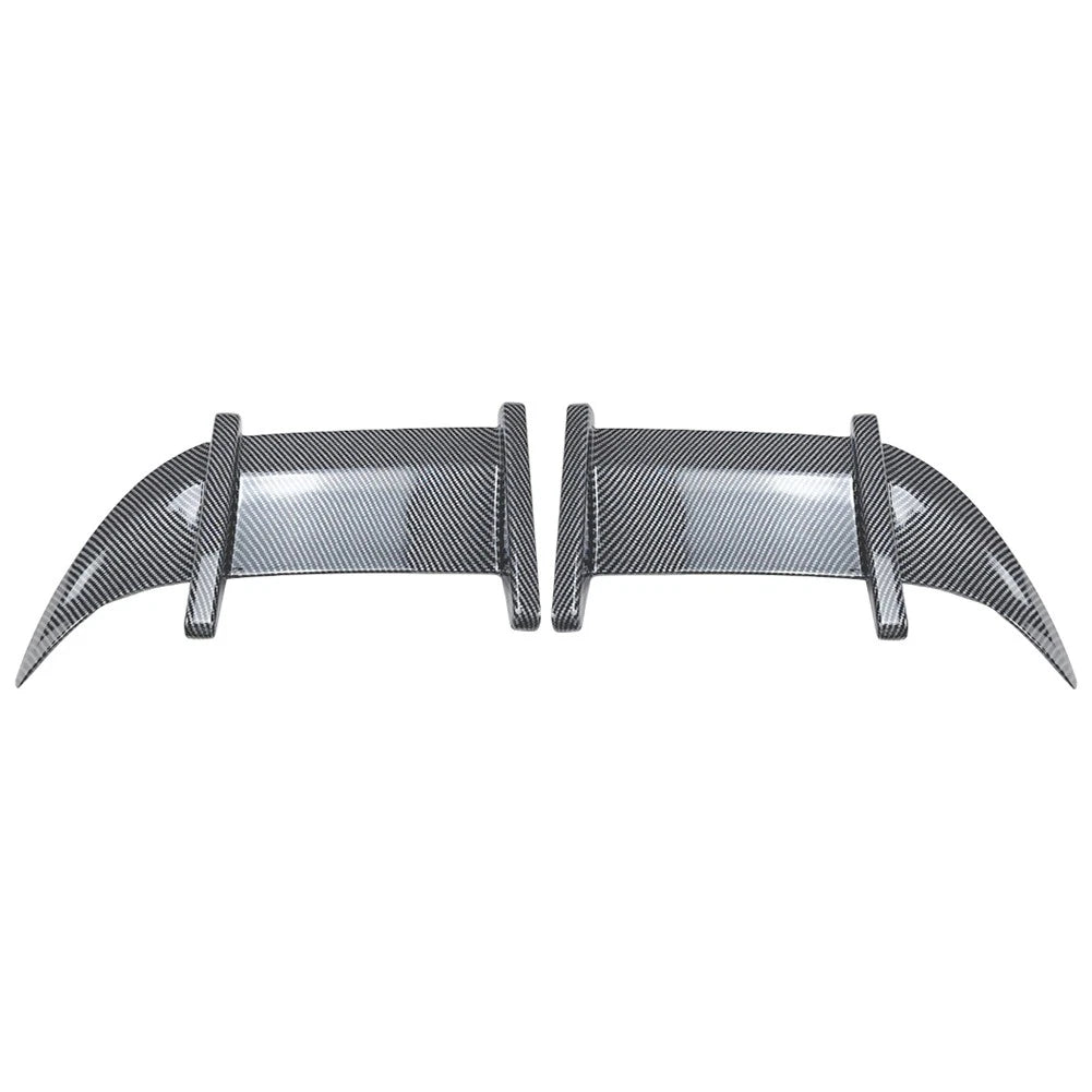 US 2pcs ABS Rear Roof Spoiler Wing Lip For VW Golf MK7 MK7.5 GTD R 2013-2019