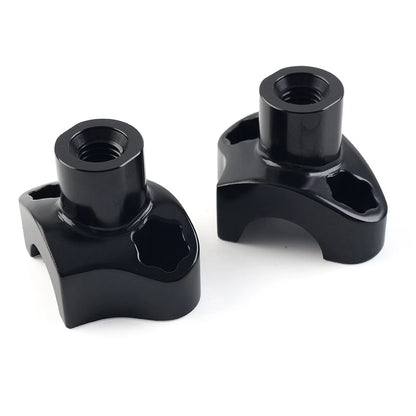 1.7 Tall Handlebar Risers For Harley-Davidson Dyna For Harley Street bob Black