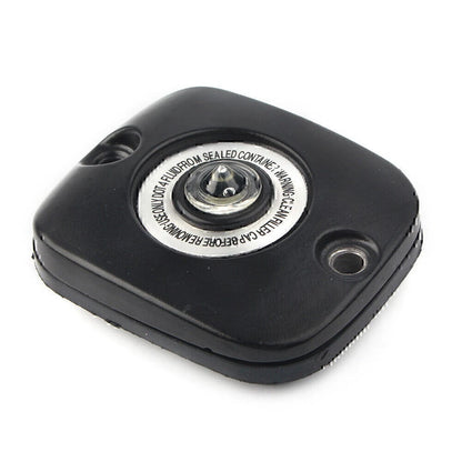 Black Front Brake Master Cylinder Cover For Harley Big Twin 96-up VRSC Sportster