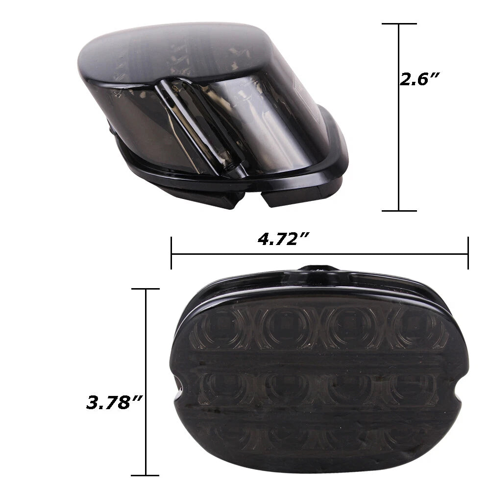 LED Brake Turn Signals Tail Light for Harley Touring Electra Glide Softail Dyna