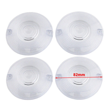 Turn Signal Light Indicator Cover for Harley Davidson Electra Glide Clear Lens