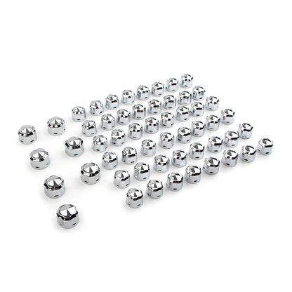 Chrome Engine Bolt Cap Set for Harley-Davidson Touring 1999-2016/Softail 99-17