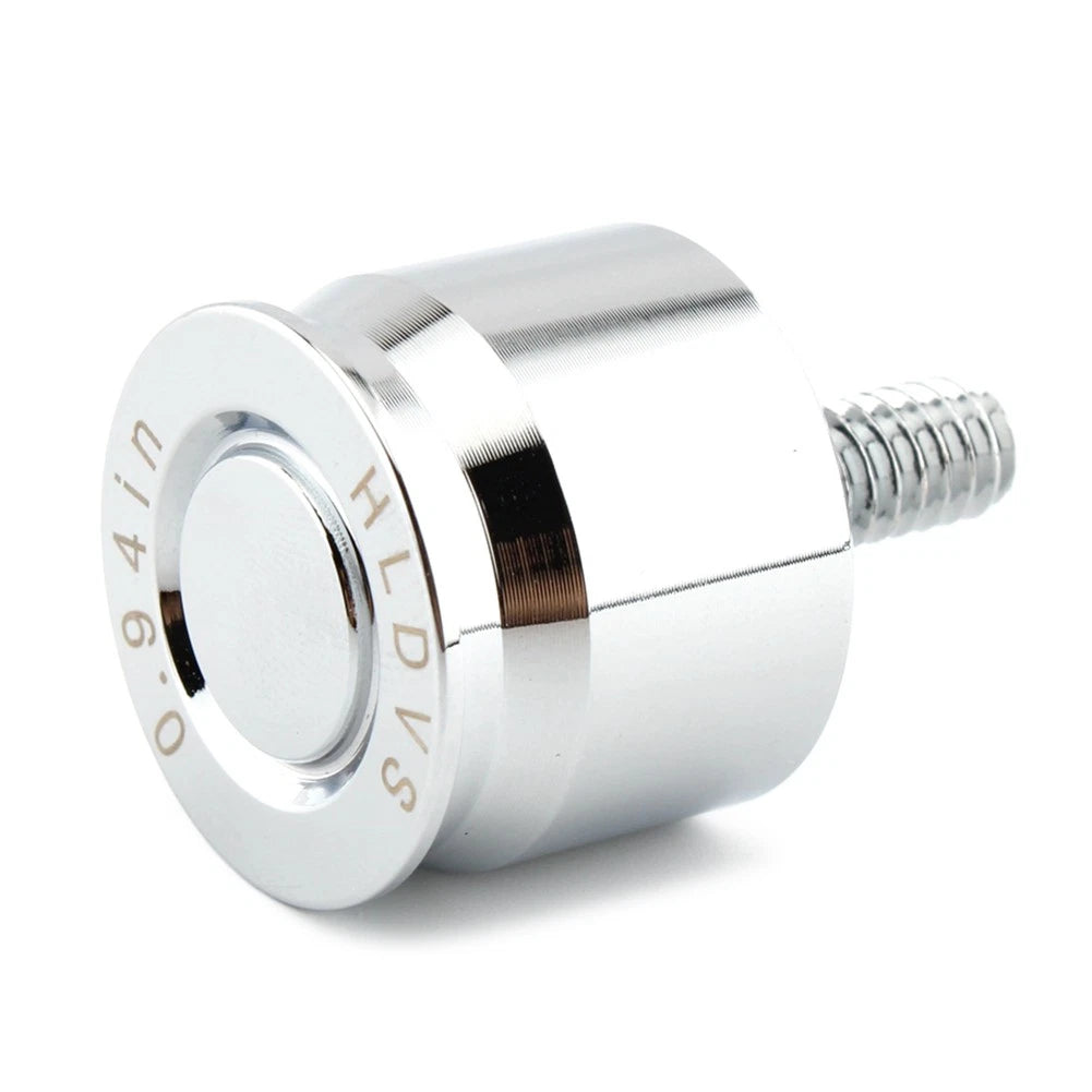 M6 Rear Fender Seat Bolt Knob Cover For Harley Sportster Street Glide Silver US