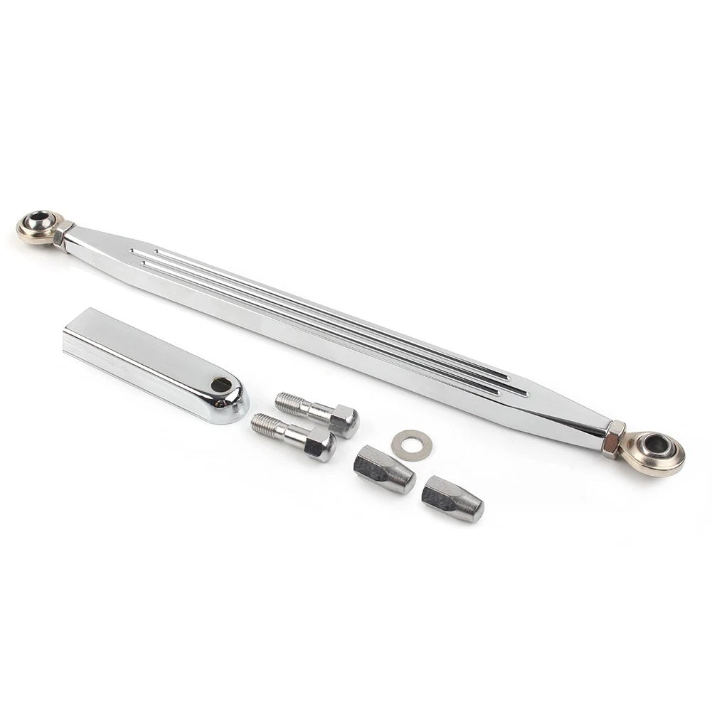 Chrome CNC Shift Linkage Shifter Link for Harly Electra Glide Classic EFI FLHTCI