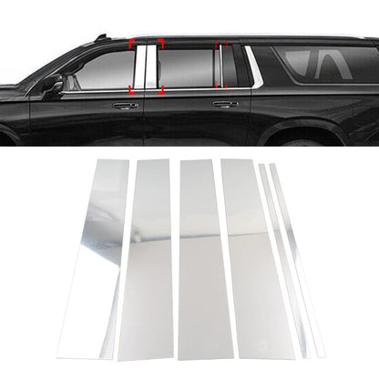 Door Window Pillar Post Trim For Chevrolet Suburban For GMC Yukon XL 2015-2020