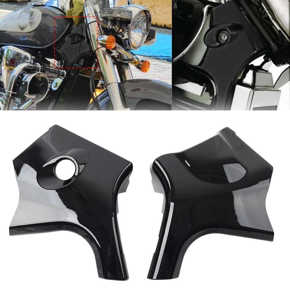 Neck Cover For Suzuki C50 C50T Boulevard 2005-2024 Volusia 800 VL800 2001-04 Blk