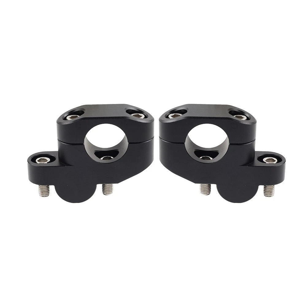 28mm 1 1/8 Offset Handlebar Clamp Mount Riser For Honda For Suzuki For Kawasaki