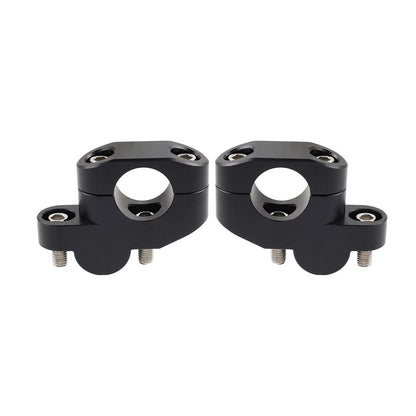 28mm 1 1/8 Offset Handlebar Clamp Mount Riser For Honda For Suzuki For Kawasaki