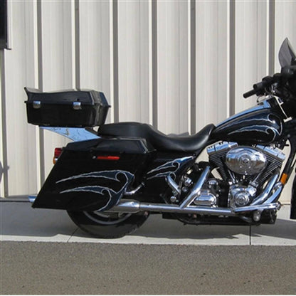 Tour Pack Pak Trunk Mount Rack Bracket + Docking Hardware Kit For Harley Touring