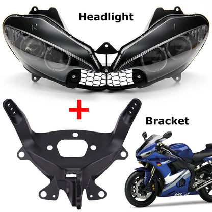 Front Headlight & Fairing Stay Bracket Fit For Yamaha YZF R6 03-05 YZF R6S 06-09