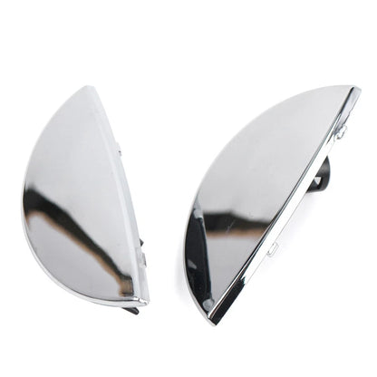 2pcs Chrome Headlight Washer Nozzle Cover For BMW Mini Cooper R50 R52 R53 01-06
