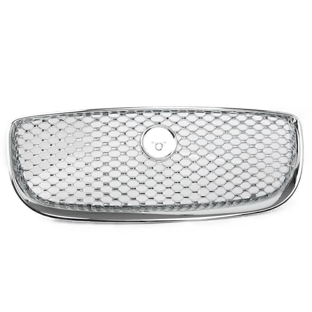 1 Pcs  Front Upper Mesh Grille Radiator Grill for Jaguar XJ 2016-2020 Chrome