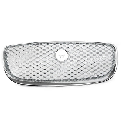 1 Pcs  Front Upper Mesh Grille Radiator Grill for Jaguar XJ 2016-2020 Chrome