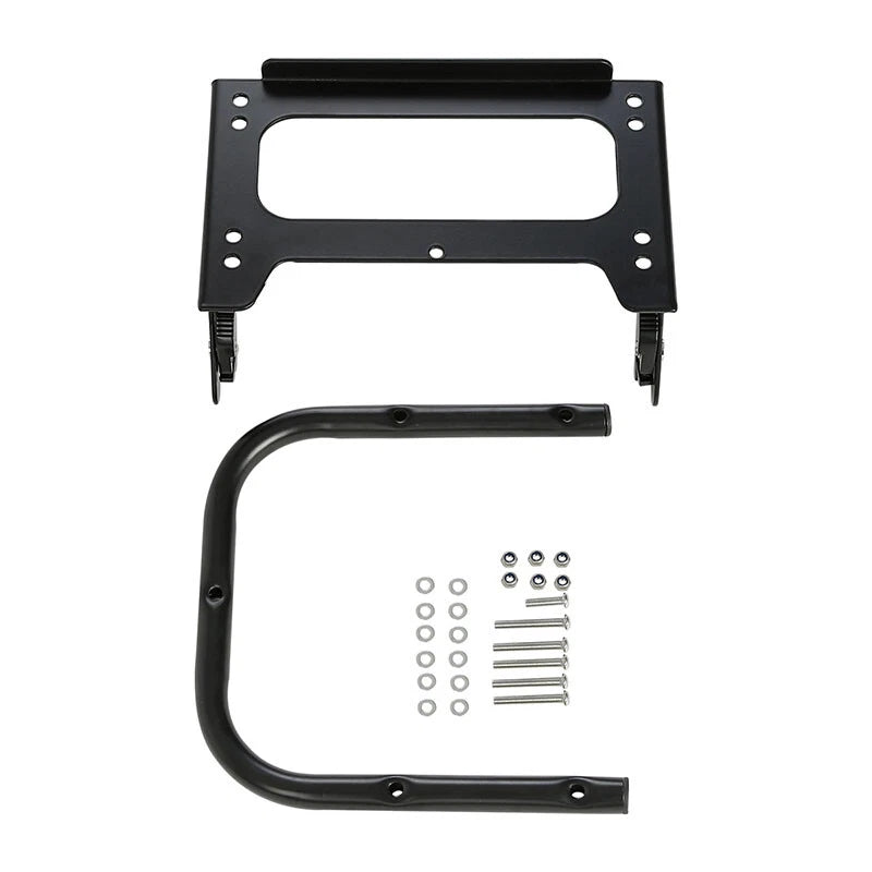 2 UP Luggage Mount Rack Fit For Harley Touring Street Road Glide King 97-08