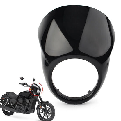 Black Headlight Head Lamp Fairing Frame for Harley Street XG 500 XG750 2014-2022