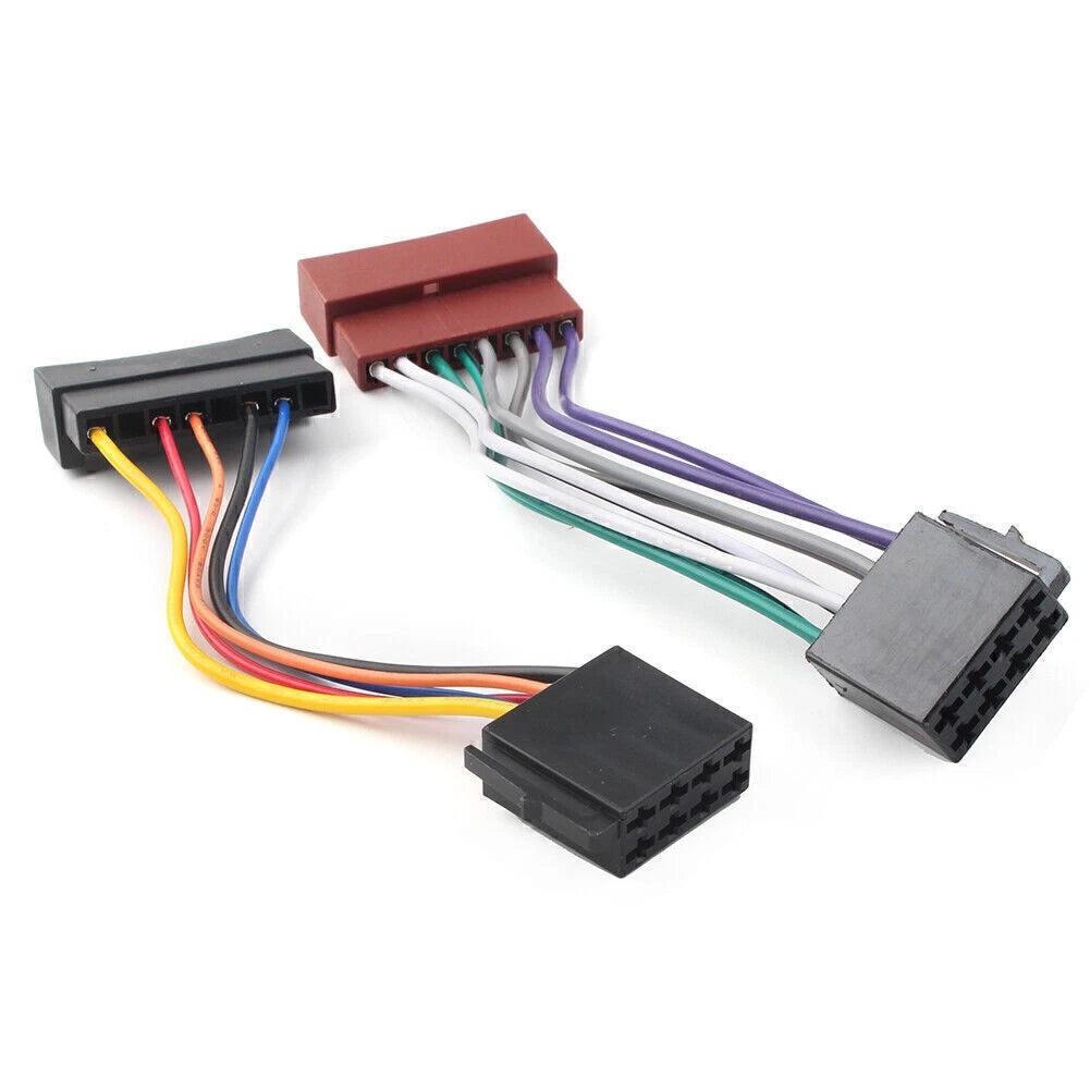 For Ford ISO WIRING HARNESS Stereo Radio Plug Lead Loom Connector Adaptor Set