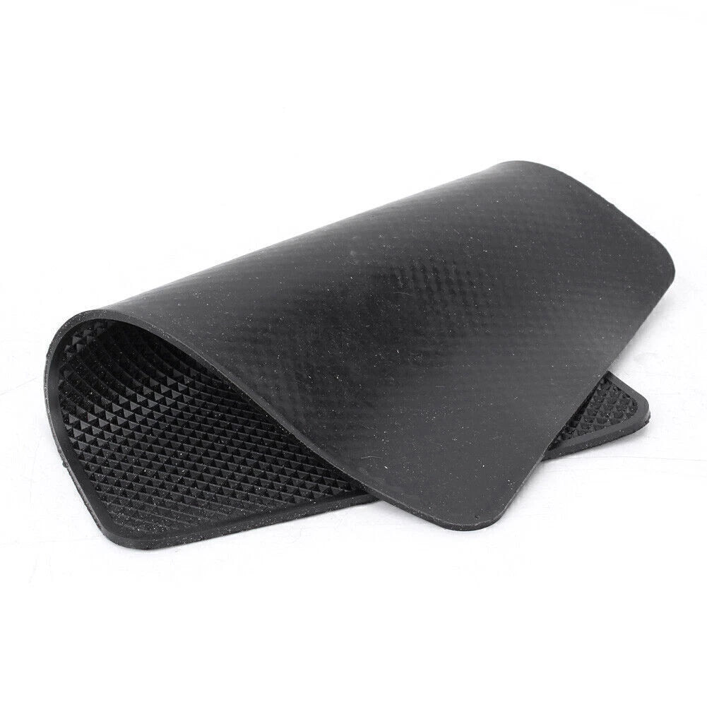 Non-Slip Dashboard Mat Anti-Slip Sticky Pad Cell Phone Coin GPS PDA Holder Black