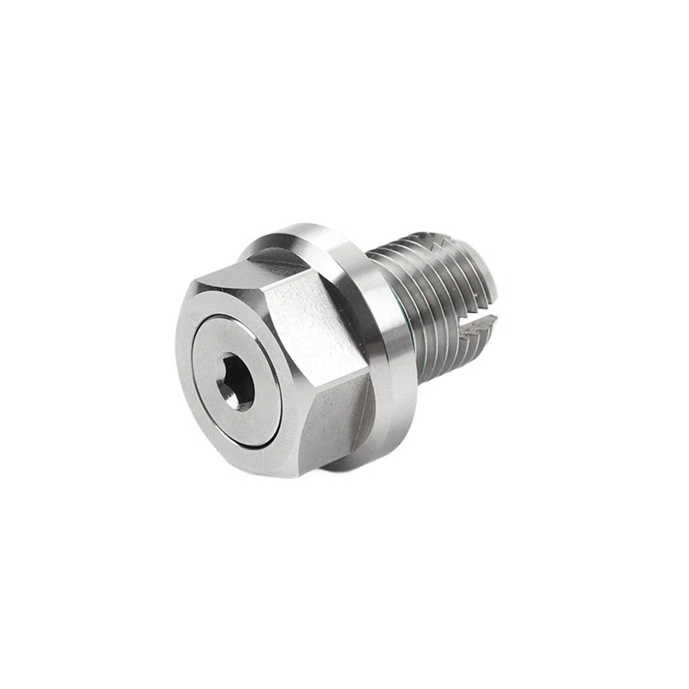 US 1/2"x20 Oil Drain Plug Self-tapping Piggyback Stainless Steel Repair Kit