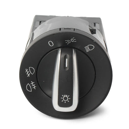 Chorme Head Light Switch Control for 1998-2004 Passat B5 B5.5 & 1995-2005 Sharan