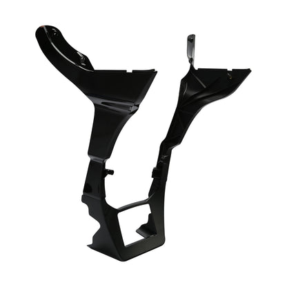 Vivid Black Fairing Spoilers Cover Fit For Harley Touring Road Glide FLTRX 17-Up