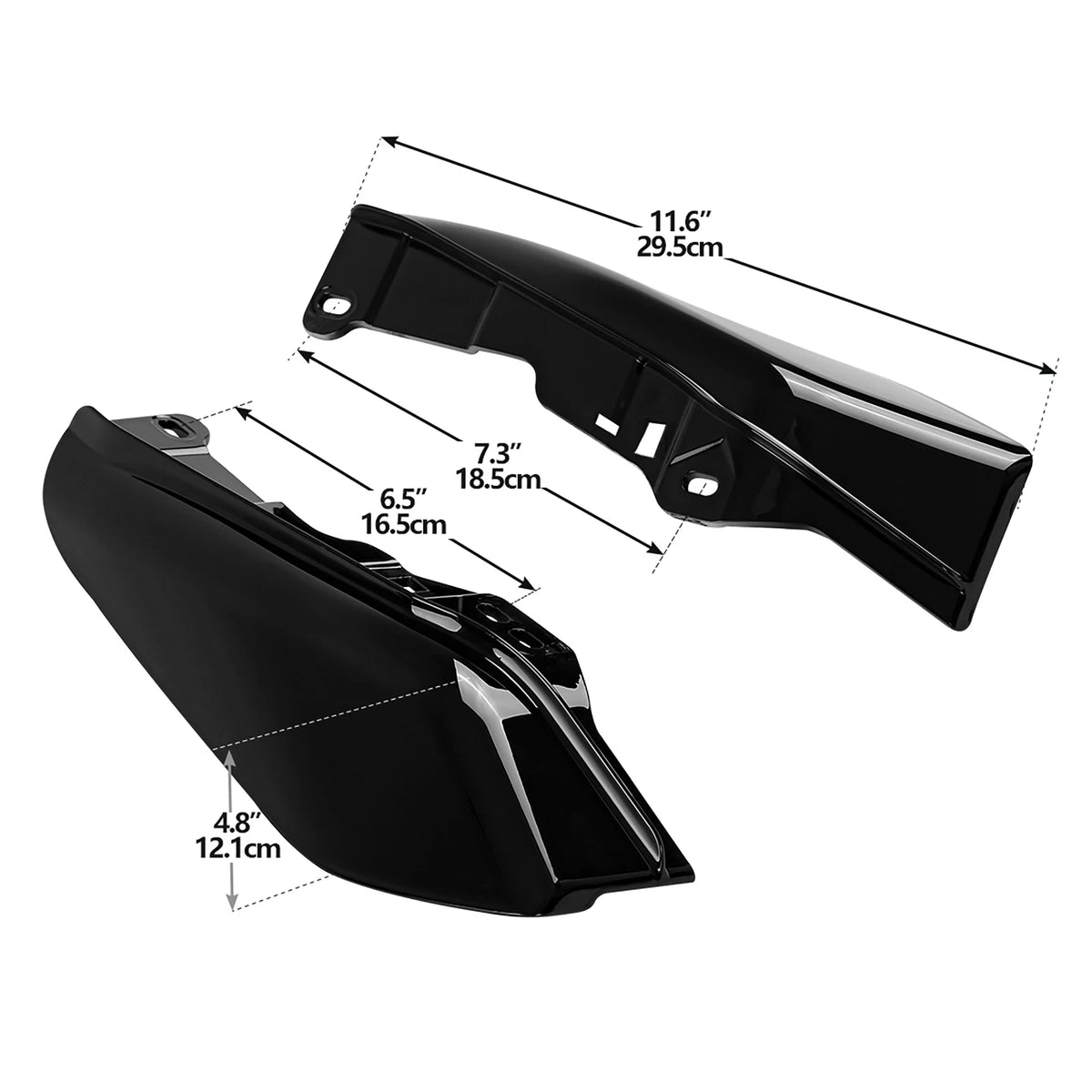Mid Frame Air Deflectors Fit For Harley Touring FLHXSE FLTRXSE 2023-2025 2024 US