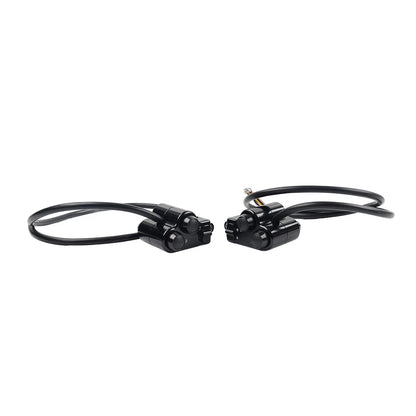 Motor CNC 1" 25mm Handlebar Switch Controls Housing For Harley Universal Black