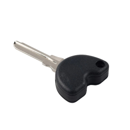 Uncut Blade Blank Key Black Fit For Vespa Piaggio 3VTE Fly 125 200 GTS250 300
