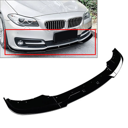 US 1pc Front Bumper Lip Spoiler Splitter For BMW 5 Series F10 F11 LCI 2015-2017