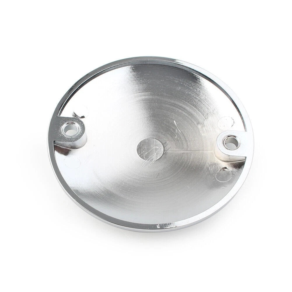 2 Hole Engine Derby Timer Timing Cover Fit For Harley Big Twin  Sportster Chrome