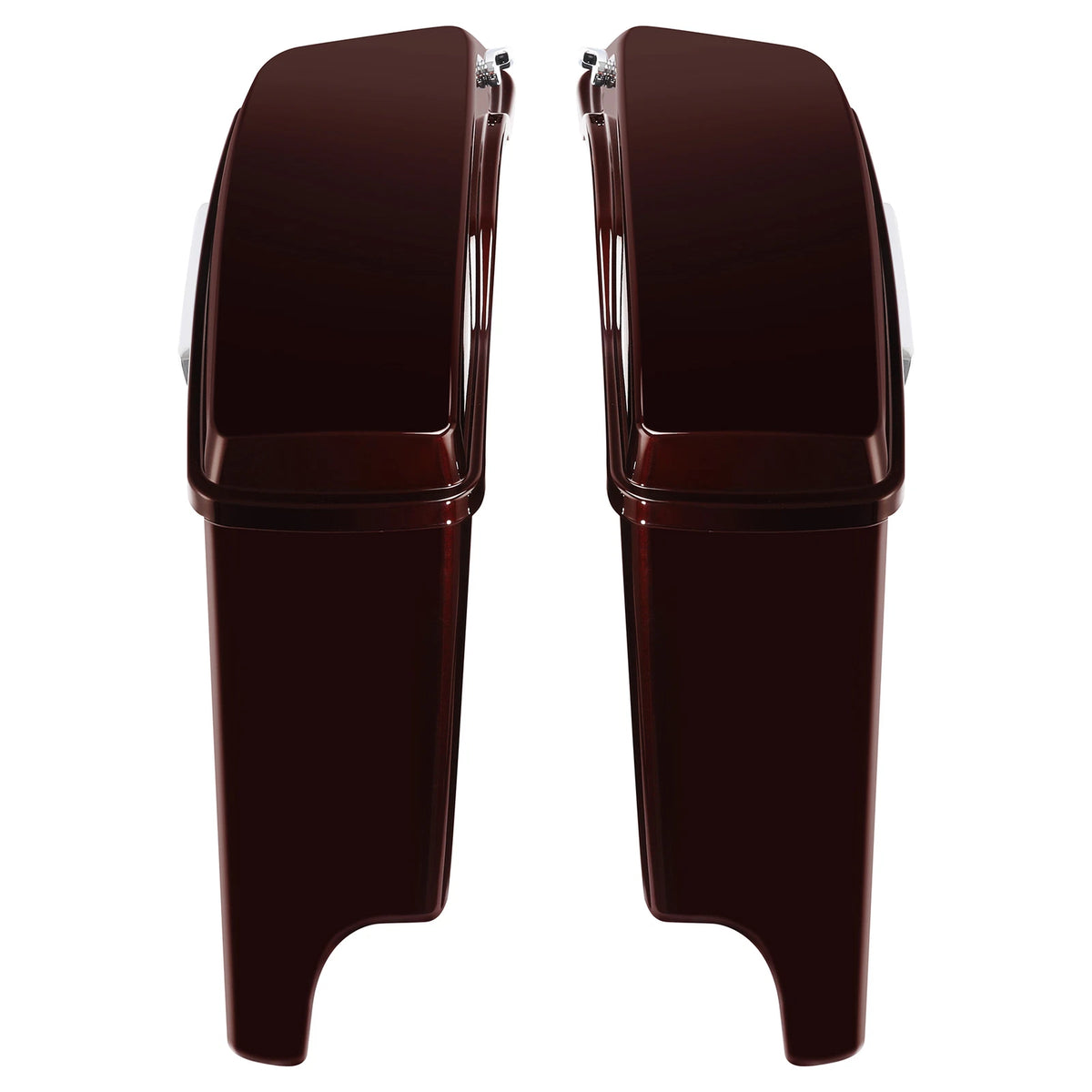 5" Stretched Saddlebags Fit For Harley Street Road Glide 14-23 Midnight Crimson