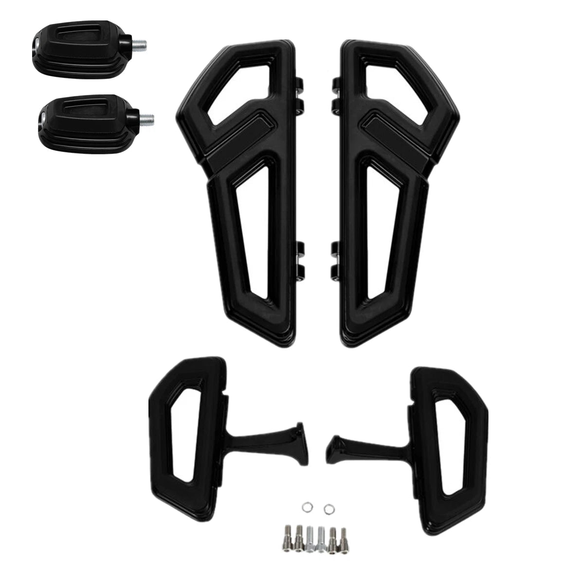 Front & Rear FloorBoard Footboards Shifter Pegs For Harley Electra Glide 2000-Up