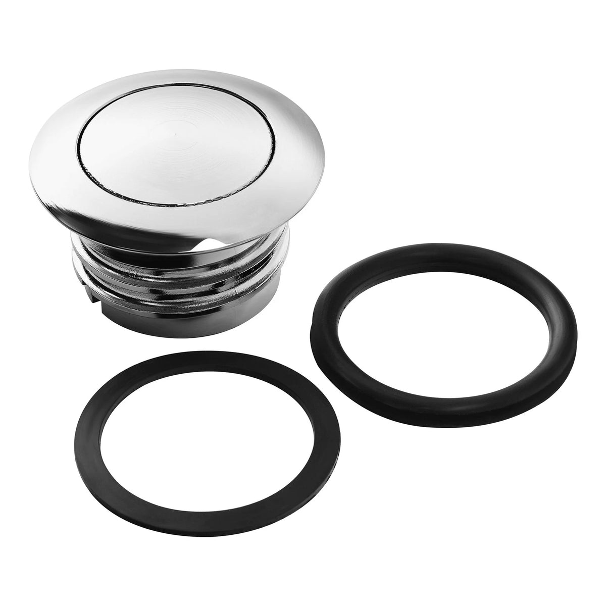 Motorcycle Flush Pop Up Oil Gas Cap Vented Fuel Tank For Harley Dyna Wide Glide