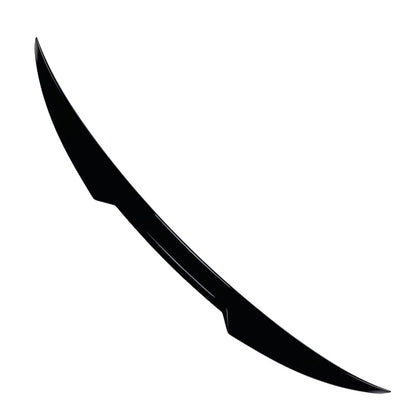 Glossy Blk Tail Wing Rear Trunk Spoiler Wing For Audi A3 S3 RS3 8V Sedan 2014-20