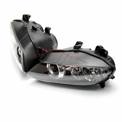 Premium Headlight Head light Assembly For Yamaha YZF-R1 2004 2005 2006 Clear