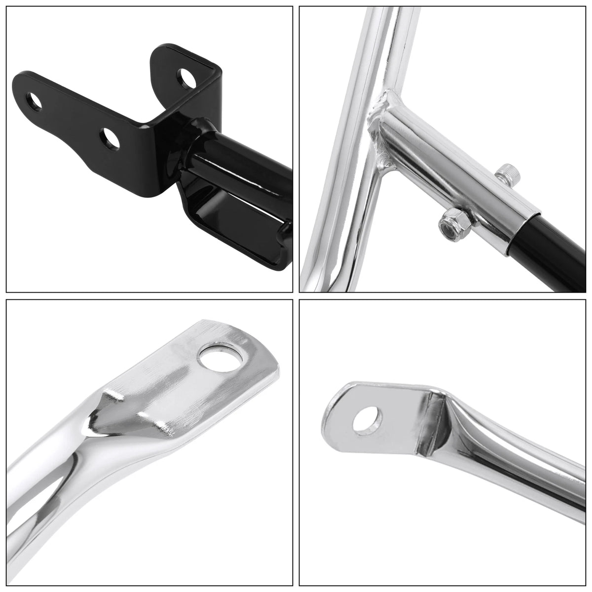 Saddlebag Bracket Guard Crash Bar For Harley Touring CVO Street Road Glide 23-Up