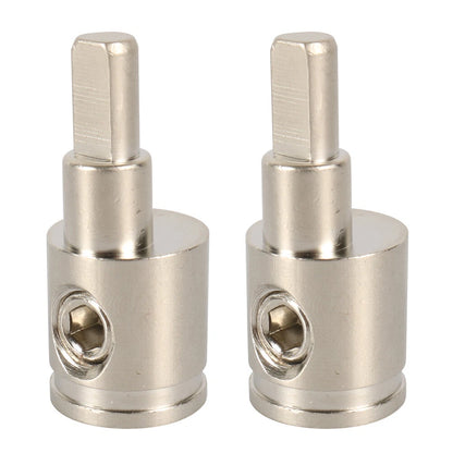 2x 0 Gauge To 4 Gauge Audio Amp Input Reducer Adapter Terminal Block for Car US