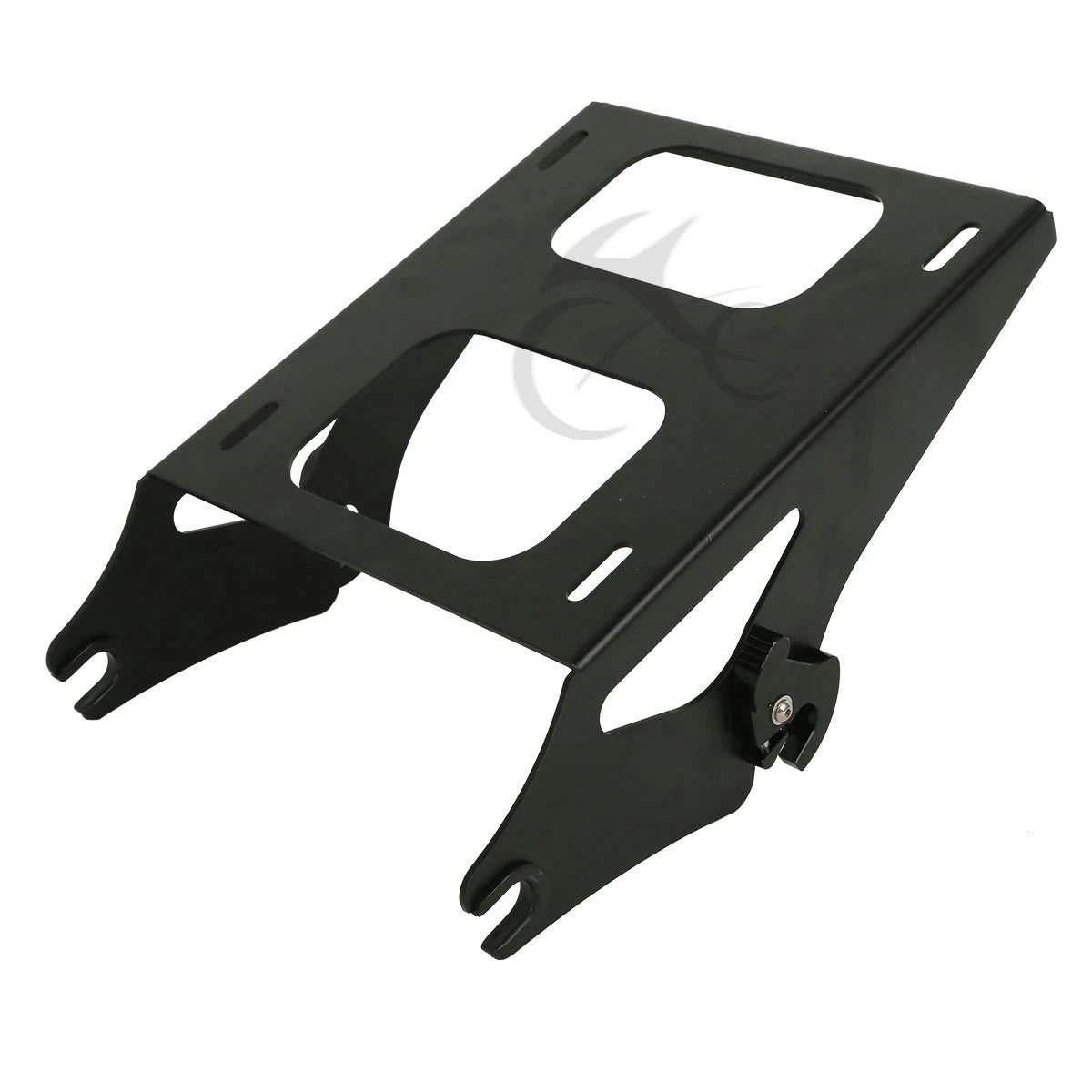 King Trunk Backrest Pad Mount Fit For Harley Touring Glide 2014-Up