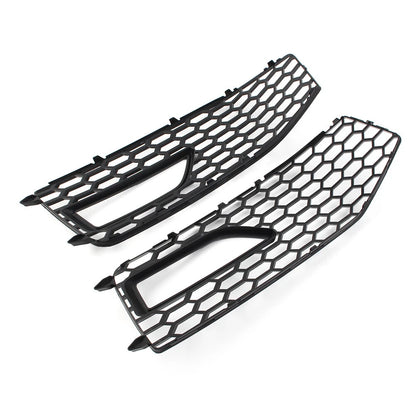 For Audi A4 B8.5 S4 RS4 2013-2015 Front Bumper Grille Cover Honeycomb US