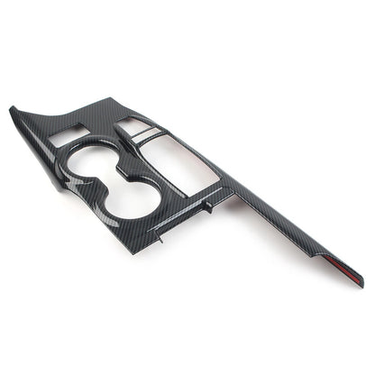 Carbon Fiber Interior Gear Shift Box Panel Cover Trim For Toyota Camry 2018-2020
