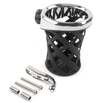 Moto Handlebar Cup Holder W/ Mesh Basket Longer For Goldwing GL1800 2001-2021