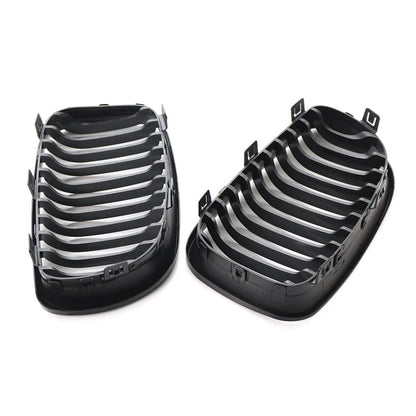 2 Pcs Car Auto Front Kidney Grilles Grills For BMW E87 E82 1-Series 2006-2013