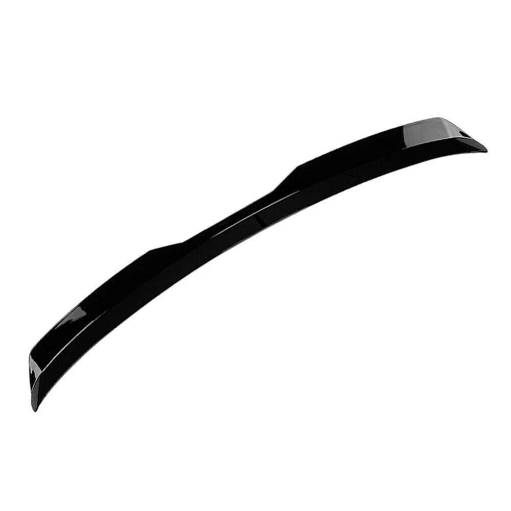 1x ABS Rear Roof Spoiler Window Wing Black For Volkswagen VW Golf 8 MK8 2020-21