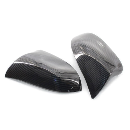 2X Carbon Fiber Rear View Mirror Cover Trim For BMW X5 F15 X6 F16 2014-2018 2015