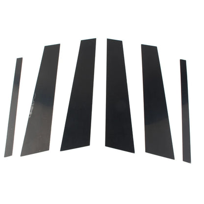 6 Pcs Door Window Trim Pillar Posts Decoration Cover For BMW X1 E84 2011-2015