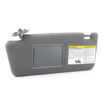 1x Left Side Sun Visor for Toyota Tacoma 2005-2015 W/O Light 74320-04181-B1 Gray