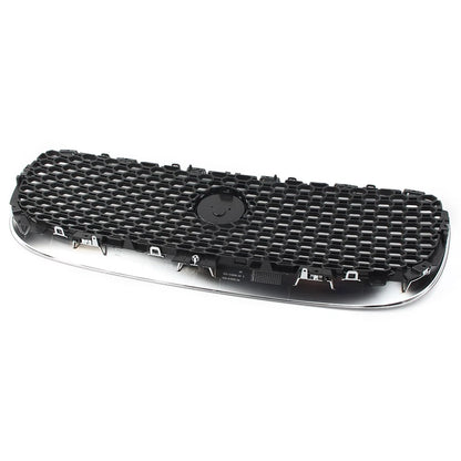 1x Front Center Grill ABS Plastic For JAGUAR XE 2015 2016 2017 2018