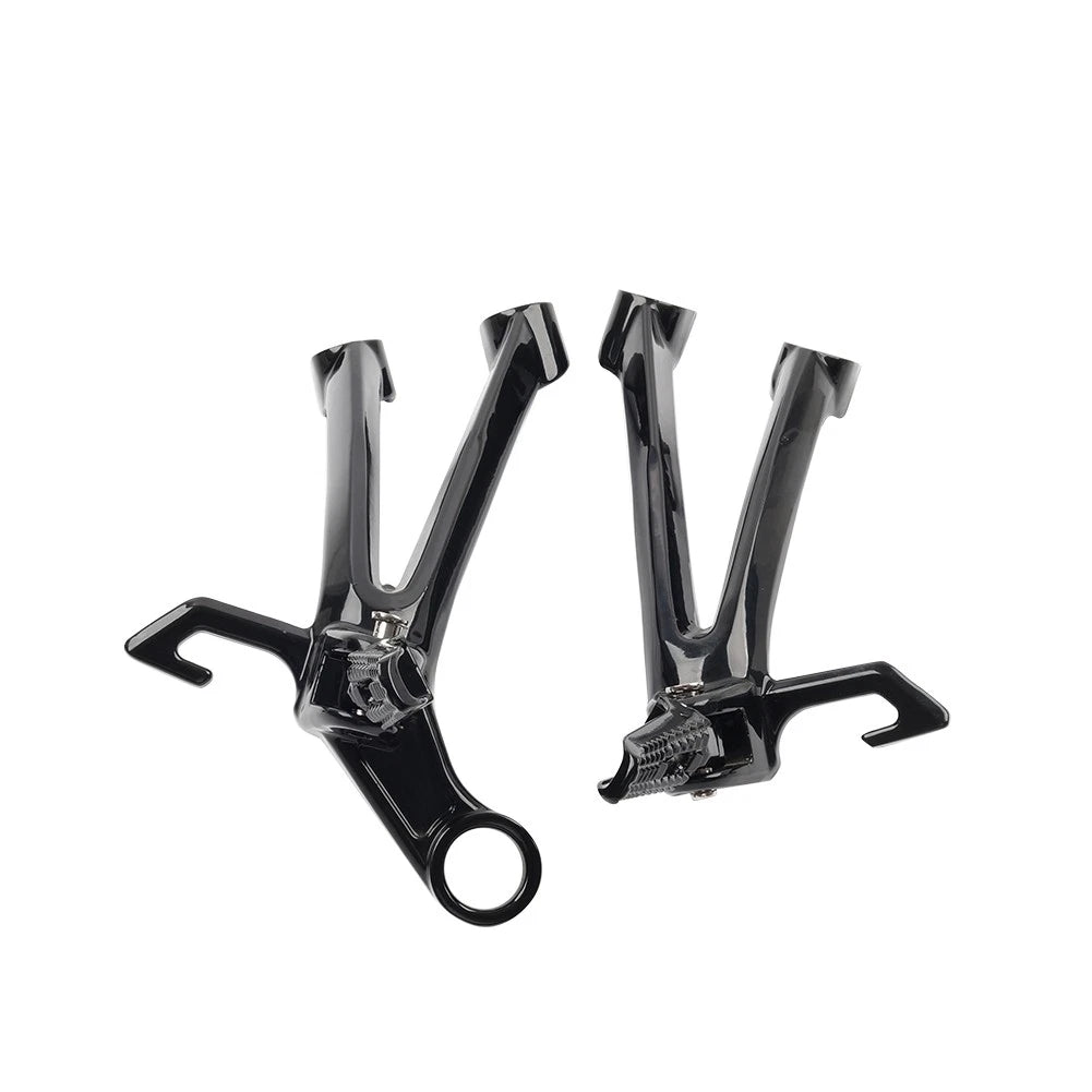 Rear Passenger Footrests Foot Pegs Bracket For Suzuki GSXR600 GSXR750 08-10